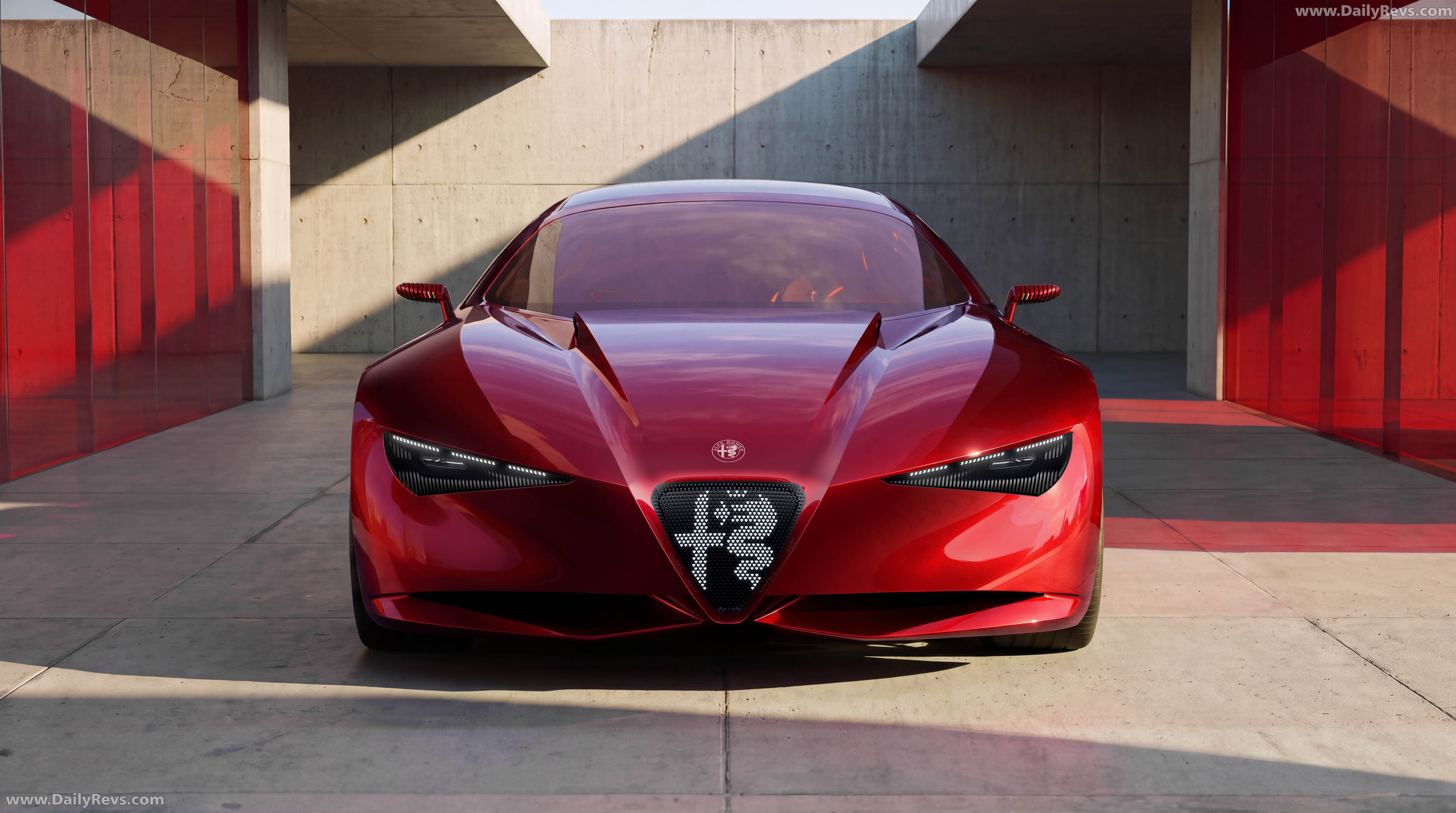 2026 Alfa Romeo Cuorerosso Concept Front View